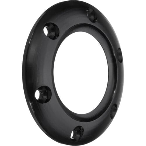 Universal Car 6 Bolts 70mm Steering Wheel Horn Center Ring Black