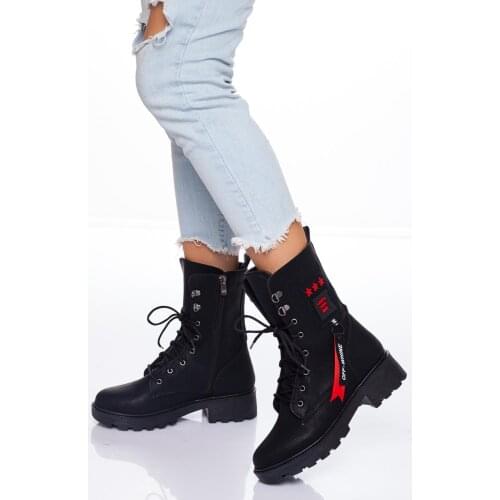 Women Boots 2020 Winter Ankle boots Height Increasing Shoes martens women boots motorcycle boots