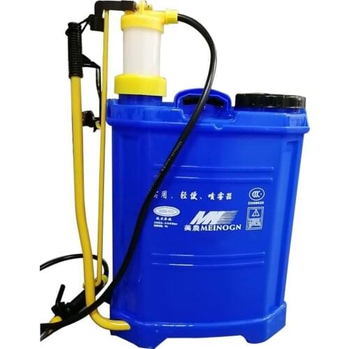 1PCS 16L Single Tube Octagonal Knapsack Manual Agricultural High Pressure Hand Sprayer