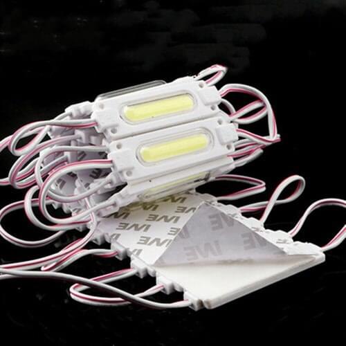 20pcs LED Module LEDs Super Bright String Light with Lens White Color Waterproof SMD Advertisement Design LED Module