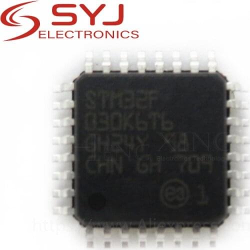 5pcs/lot STM32F030K6T6 STM32F030 STM32F 32F030K6T6 LQFP-32 In Stock