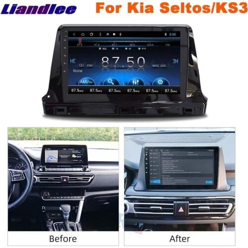 For Kia Seltos/KS3 2019~2021 Radio Auto Android Car Stereo Video Carplay 4G Wifi Head Unit GPS Navigation Map DSP Multimedia