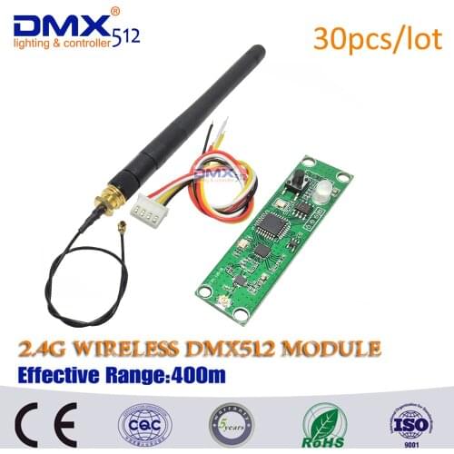 DHL Free Shipping 2.4G DMX512 Wireless Male & Female 2 in 1 XLR Receiver & Transmitter LED Lighting for Stage PAR Party Light