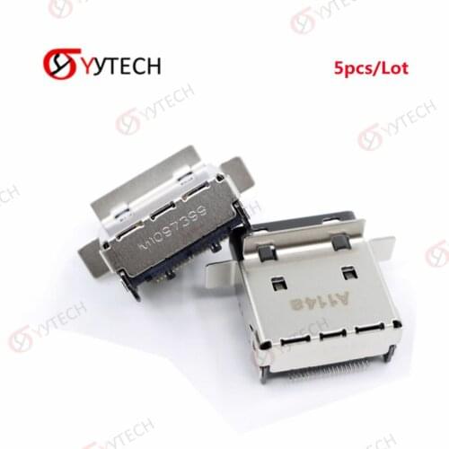 YYTECH 5pcs High-Definition HD Multimedia Interface Port Socket Repair Parts for Xbox Series X/S Game Accessories