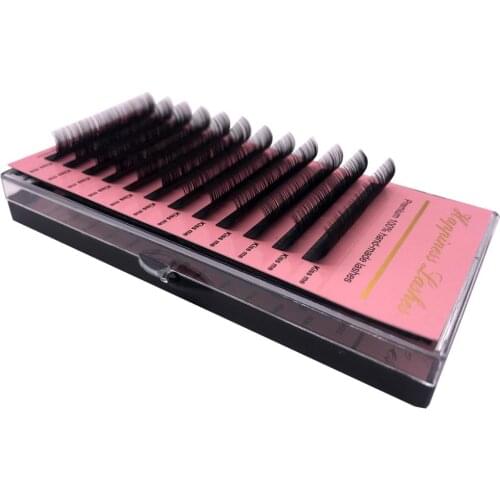 Soft Lashes Natural Eyelashes Individual Classic False Eyelash Extensions Makeup Mink Black Material C/D/D+ Curls All Sizes