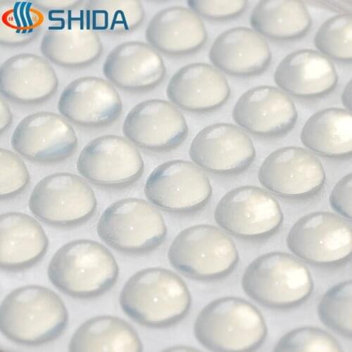 Wholesale 320PCS 12x6mm Clear/Black Soft 3M Self-adhesive Silicone Rubber Feet Pad Anti Slip Round Plastic Bumper Shock Absorber