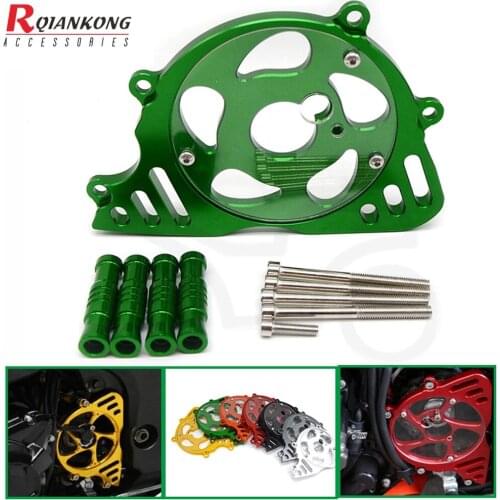Motorcycle Front Sprocket Engine Chain Guard Cover Left Side Engine For Kawasaki Z1000 Z 1000 2006 2007 2008 2009 2010 2011-2017