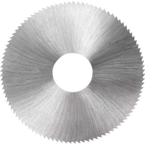 HSS Saw Blade, 100mm 72Tooth Circular Cutting Wheel2.5 3.0 3.5 4.0 4.5 5.0 6.0mm Thick w 27mm Arbor - Pack of 1