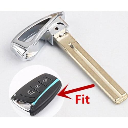 XIEAILI 30Pcs Blank Uncut Remote Smart Key Blade For Hyundai New Santafe S519