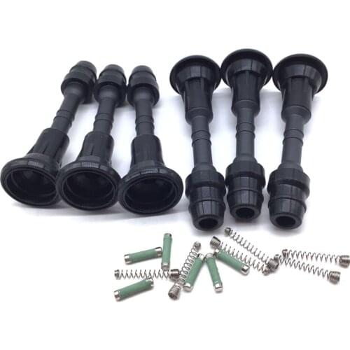 6 x Ignition Coil Repair Rubber Spring 22448-8J115 for Suzuki Infinity QX4 Nissan Altima Maxima 3.5L 22448-8J11C , 33400-82Z10