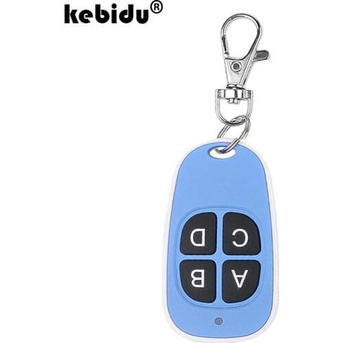 RF 4 Channel 433MHz Wireless Remote Control Cloning Remote for Garage Door Alarm Automatic Doors Shutter Doors Lamps Controller