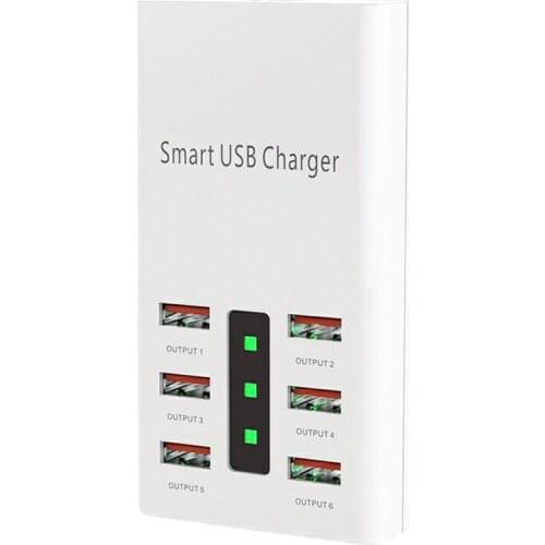 6 usb charger Quick charge 3.0 Chargers for iphone 12 Xiaomi Huawei fast charger For Samsung chargers charger adapter
