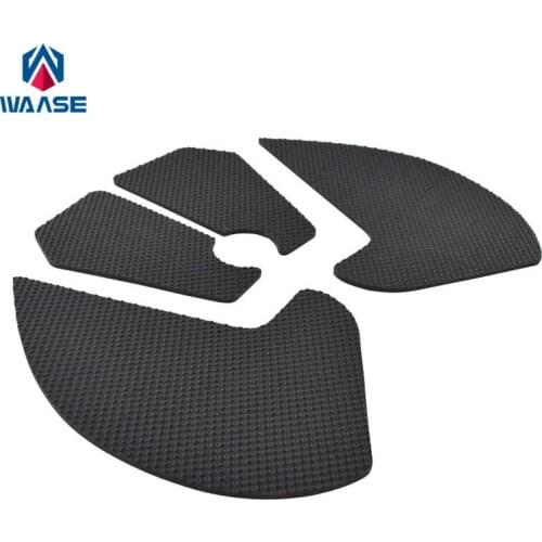 Waase Motorcycle Tank Pad Protector Sticker Decal Gas Knee Grip Tank Traction Pad Side For Yamaha MT-07 FZ07 MT07 2018 2019 2020