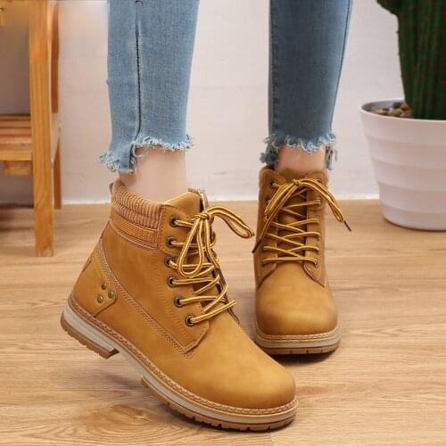 2021 Winter Shoes Woman Warm Snow Boots Women Ladies Ankle Boots Outdoor Thick Bottom Tooling Boots Pink Booties Boots Women