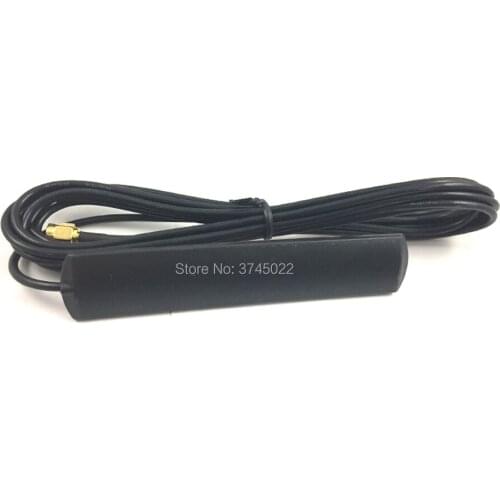 1pcs 3G GSM CDMA Antenna 800-2170Mhz Sma Male Plug High Gain 5dbi 3M Sticker With 300cm RG174 Cable