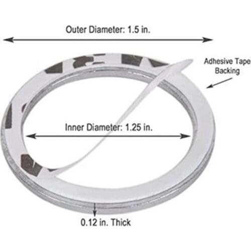 Auto Supplies One Button Start Button Decorative Ring Diamond Crystal Ignition Ring Auto Volume Button Decorative Ring Female