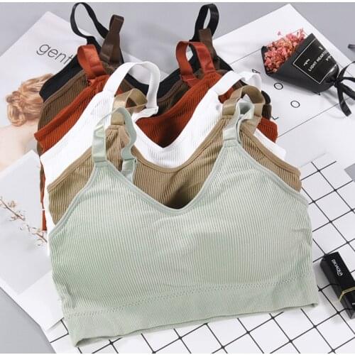 Hot Sale Seamless Brassiere Bras For Women Full Cup Breathable Bralette Wire Free Sleep Bra Tube Top For Sports Bra High Quality