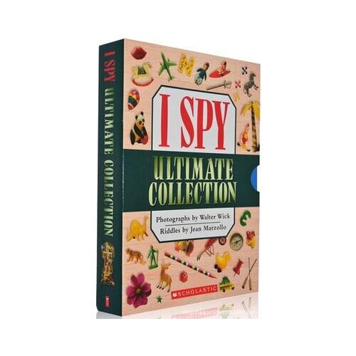 10 Books I Spy Ultimate Collection Childrens English Learning textbook early education book english Picture Books