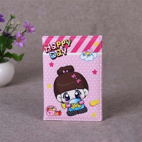 Cute Girl Travel Accessories Passport Holder PU Leather Travel Passport Cover Case Card ID Holders Credit card holder cover