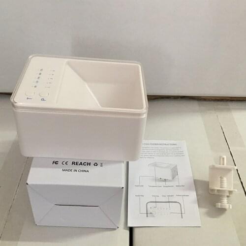 70ml Aquarium Mini fish feeder Automatic feeding machine fish tank Food Dispenser Guppy Lampfish Automatic feeder