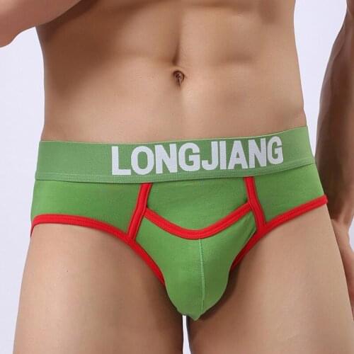 Mens Underwear Cotton Sexy Men Briefs Breathable Mens Slip Cueca Male U Penis Pouch Panties Underpants Briefs