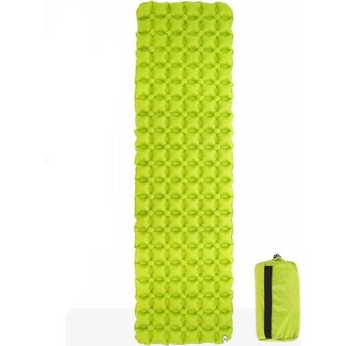 Inflatable Sleeping Pad Camping Mattress Ultralight Travel Mat Waterproof Folding Bed Air Cushion Hiking Trekking