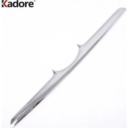 For Hyundai Tucson IX35 2010 2011 Chrome Rear Tail Trunk Lid Cover Trim Tailgate Around Protector Car Exterior Accessories