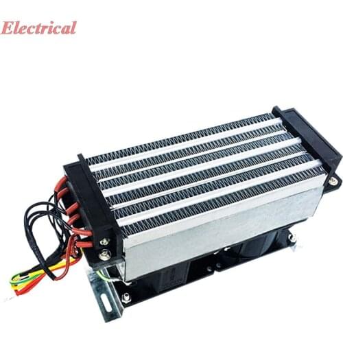 1pc Industrial PTC Fan Heater 750W 220V AC Incubator Thermostatic Electric Heater The Insulation Constant Temperature
