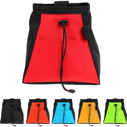 Rock Climbing Bouldering Weightlifting Chalk Storage Bag Bucket Pouch for Camping Caving Surfing Kayak Outdoor Sports Accessory