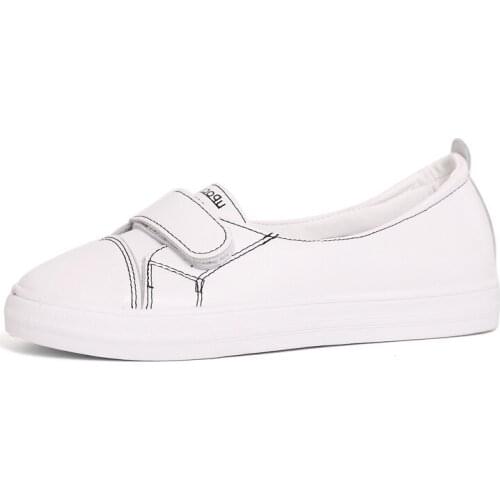 Womens Flats 2019 Summer hot Round Toe Casual Student small white shoes woman Platform Shoe Ladies Flats