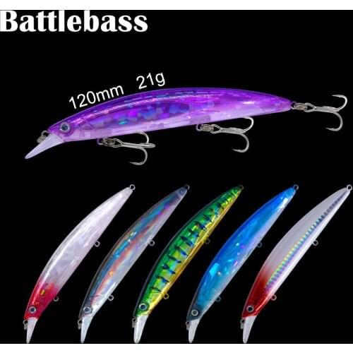 1pcs Laser Sinking Artificial Hard Bait 3D Eyes Fishing Crankbait Wobblers Japan Fish Pesca 12cm 21g Minnow Fishing Lure