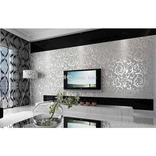 10meter 3d European waterproof living room wallpaper bedroom sofa tv backgroumd of wall paper roll