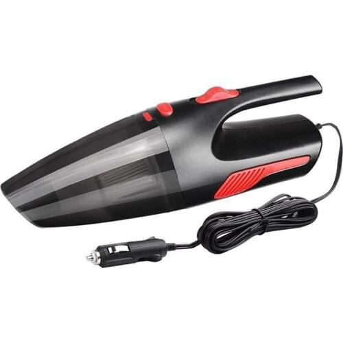 120W DC 12V Car Vacuum Cleaner Portable Wet/Dry Dual Use Super Suction Handheld Auto Cleaning Electronic Applicance Accessories