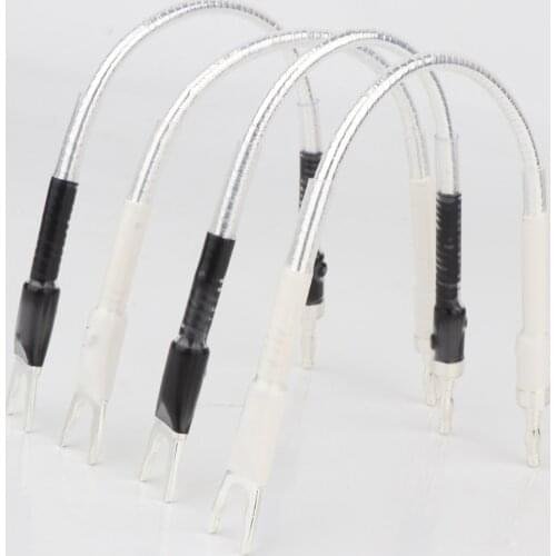 4pcs Hi-End Hifi audio, Odin Silver Plated Jumper wire, hifi speaker Jumper speaker cable