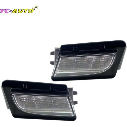 Car Driving Lamps Front Bumper Fog Lamp Fog Light LED DRL Headlight LED Fog Lights For Cadillac ATS 2013 2014 2015 2016