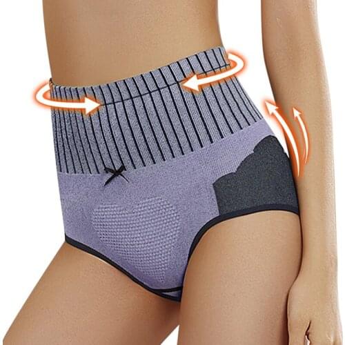 Seamless Panties Underwear Women High Waist Brief Hip Lift Underpants Breathable Pant Sexy Lingerie M-XL Body Shaper