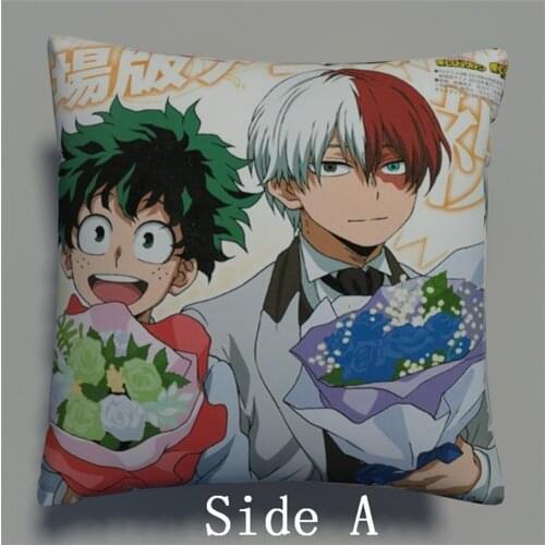 Boku No Hero Academia Anime Manga Two Sides Pillow Cushion Case Cover Cosplay Gift New 708