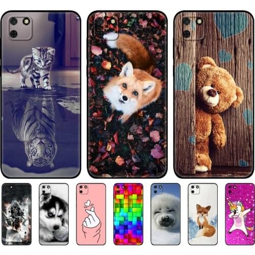 For HONOR 9S Case 5.45" Soft Silicon Phone Cover For Huawei Honor 9S 9 S DUA-LX9 Back Protective Coque Bumper black tpu case