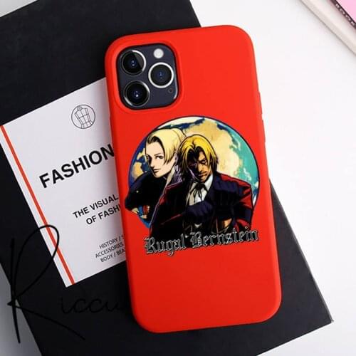 Chenel King of Fighters Phone Case for iPhone 12 pro max mini 11 pro XS MAX 8 7 6 6S Plus X 5S SE 2020 XR red case