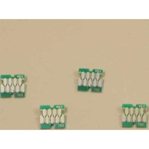25 sets Stable quality F6070 ink cartridges chips for Epson Surecolor F6070 F6000 ink tank chips