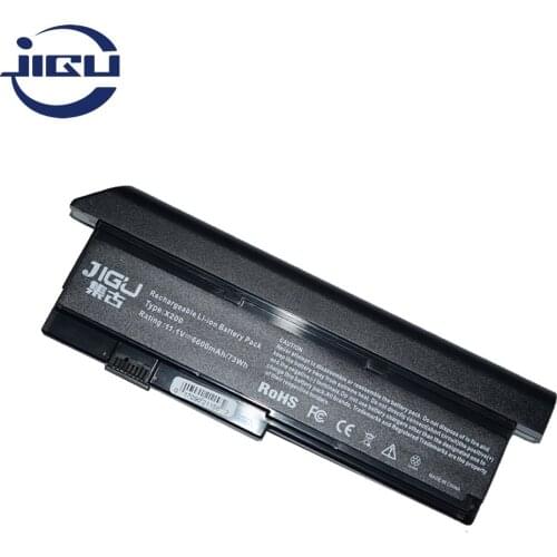 JIGU 9 CELL NEW Laptop Battery For IBM Lenovo ThinkPad X200 X200S X201 X201S X201i 42T4650 Black