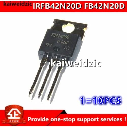 Kaiweikdic New imported original IRFB42N20DPBF FB42N20D TO-220 42A200V IRFB42N20D MOS transistor Integrated circuit chip