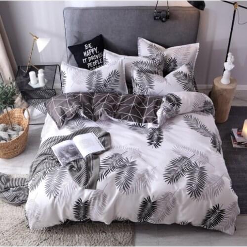 Mylb Home Textiles Galaxy Stars Bed Linen Teen Adult Bedding Sets 3/4Pcs Duvet Cover Pillowcase Bed Sheet King-Twin Size