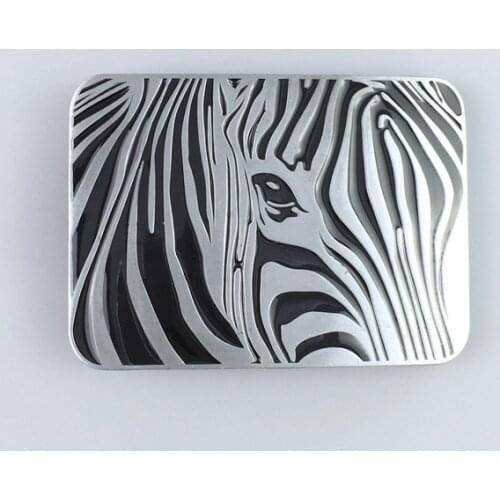 New Jeansfriend Original Africa Zebra Animal Wildlife Western Belt Buckle Gurtelschnalle Boucle de ceinture Free Shipping