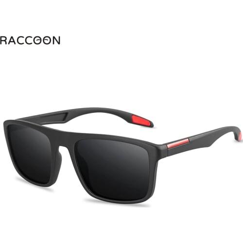 Vintage Square Men Sunglasses Polarized Fashion Plastic Women Sun Glasses Stylish Driving Shades Sports Eyewear UV400