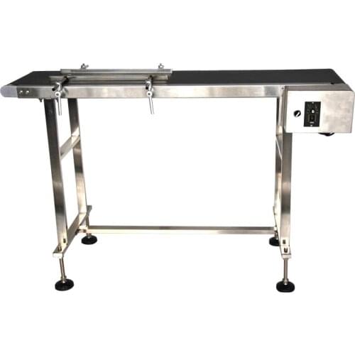 Ink Jet Printer Conveyor Pvc Belt Bottles Food Band Carrier 20cm Wide Inkjet Printing Transmission Moving Transporter Free Ship