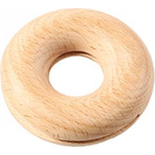 Seal Clip Wooden Donut Seal Clip Food Clip Nordic INS Creative Wooden Donut Seal Clip Snack Seal Clip