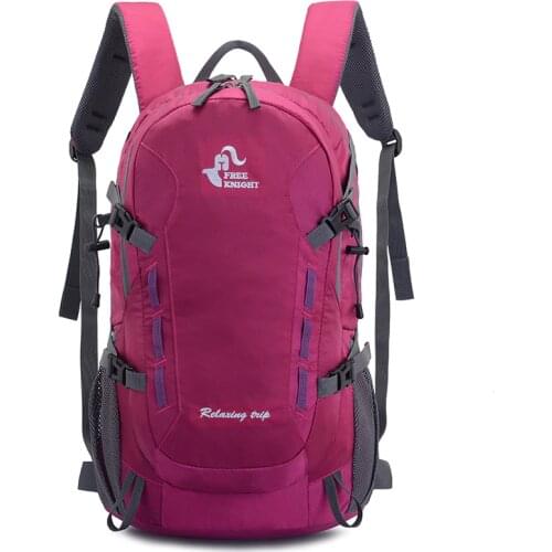 40L Women Hiking Cycling Backpacks Outdoor Camping Travel Backpack Waterproof Rucksack with Rain Cover