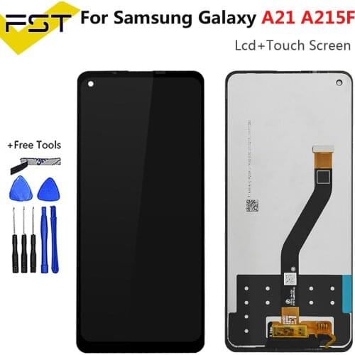 6.5''For Samsung Galaxy A21 A215F LCD Display Touch Screen Digitizer Assembly For Samsung A21 LCD Display Replacement