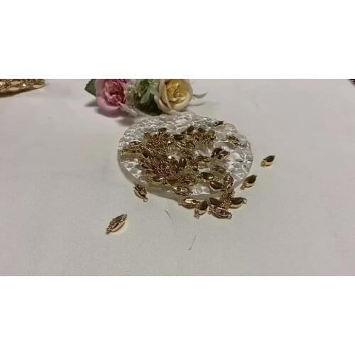 Fine Jewelry Cheap Customize Fashion Gold copper Connector Clasps